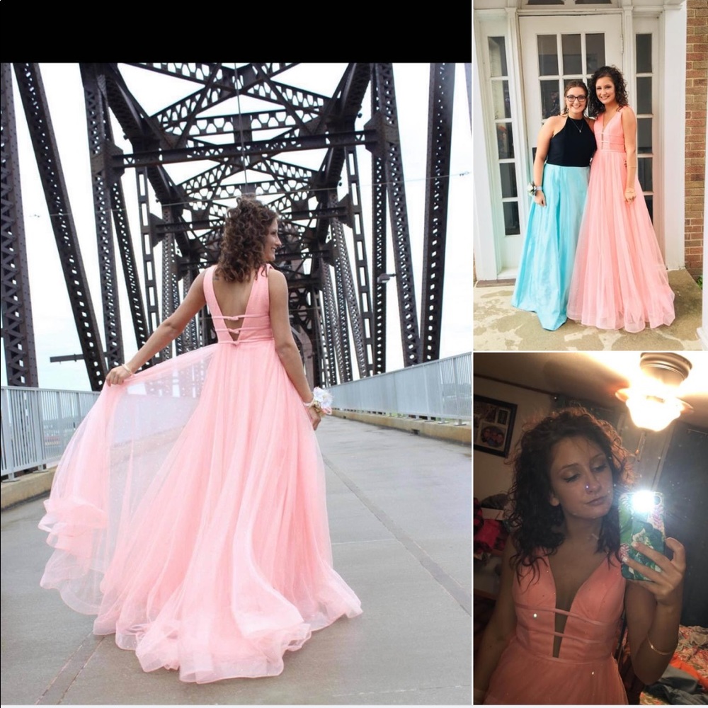 Pink/ Peach Prom dress